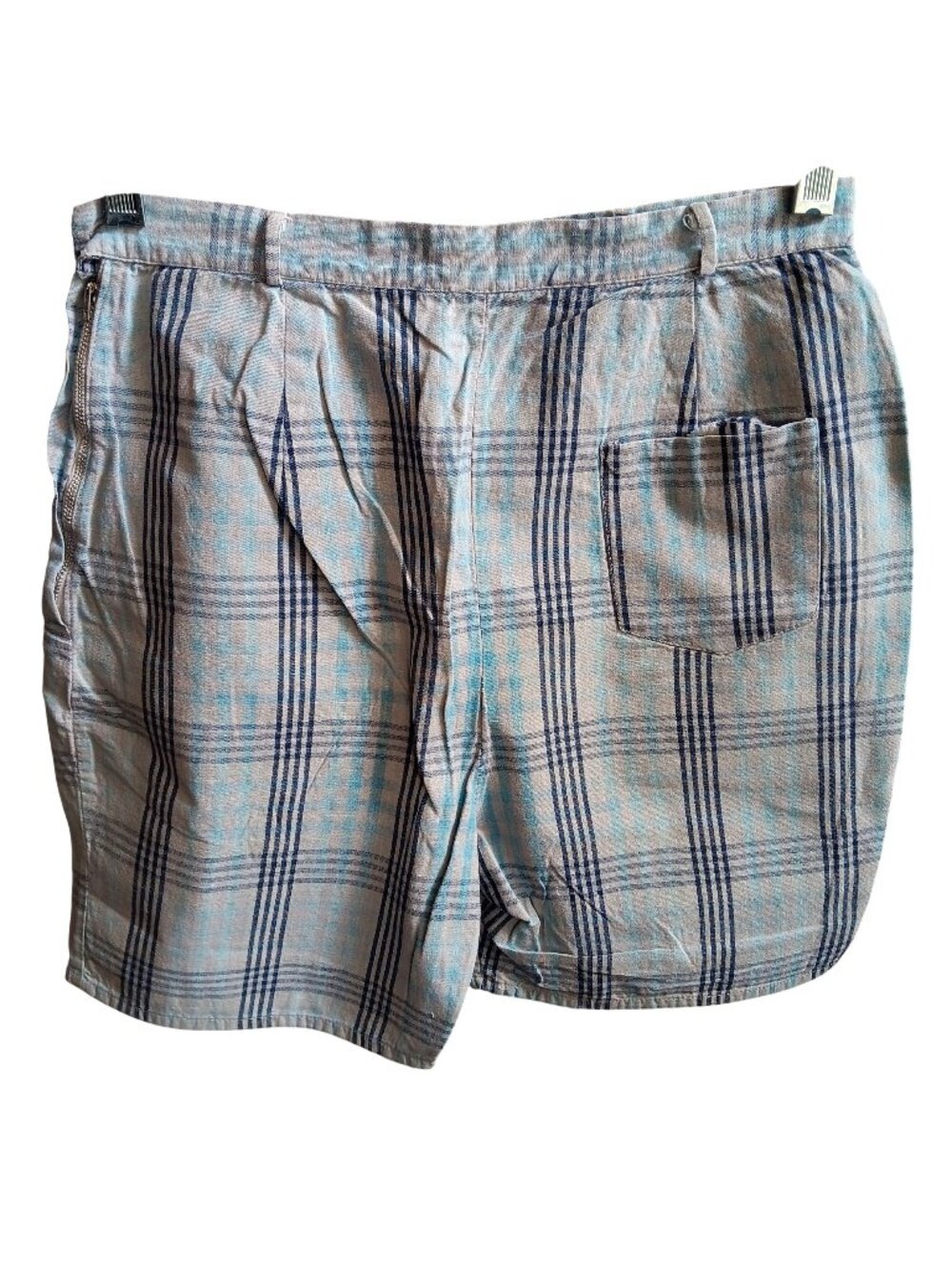 True Vintage Shorts 23" 1950's 23W Women's Side Zip Rockabilly Pinup Cotton MCM